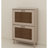Spacious 2 Entryway Shoe Rack - Stable For Up To 12 Pairs, Quick Access, Antique Grey Engineered Wood, 9.18 In Width Storage And Convenient, Holds Easy
