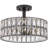 Glass Semi Flush Mount-991686278