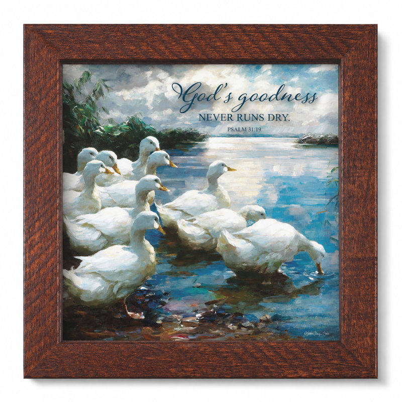 Framed Art Gods Goodness Never Runs