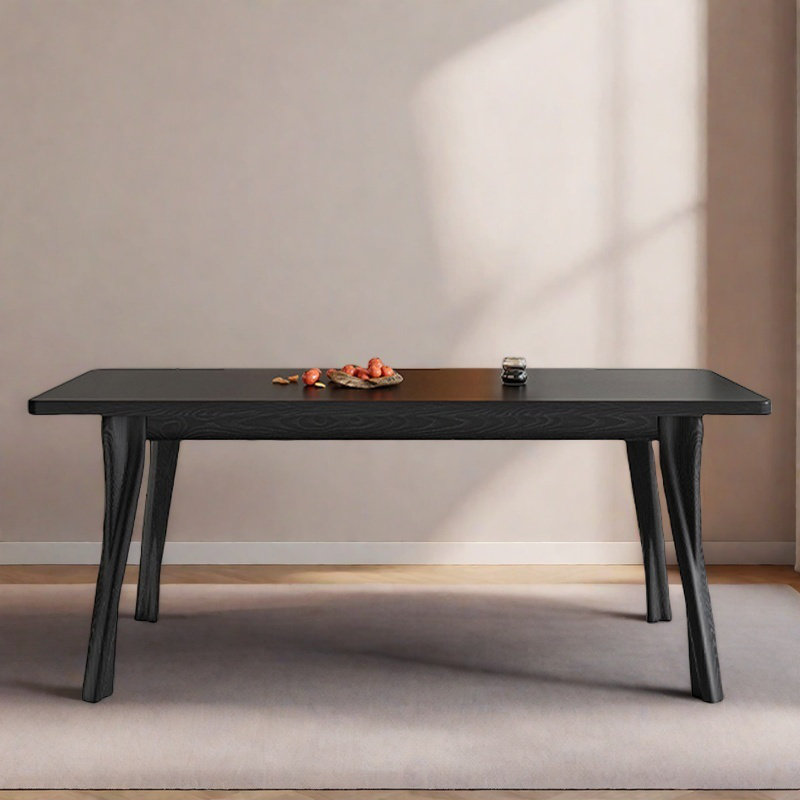 Ancient style minimal rectangular dining table, 29.5"H x 70.8"L x 31.4"W