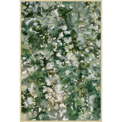 Herb Garden - peinture sur toile à cadre flottant