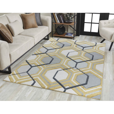 Auturo Geometric Area Rug