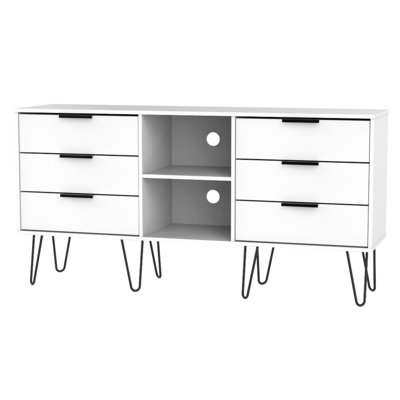 Fully Assembled Menifee 74 Cm Wide 6 Drawer Sideboard
