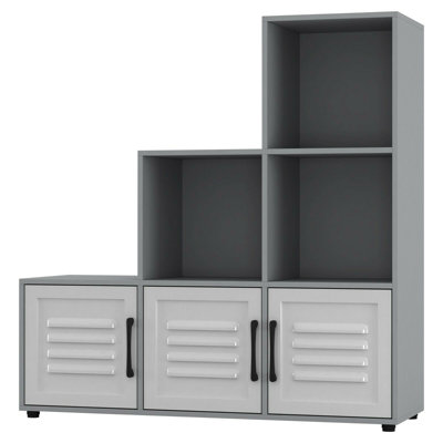Beronica 90.5cm H x 89cm W Cube Bookcase