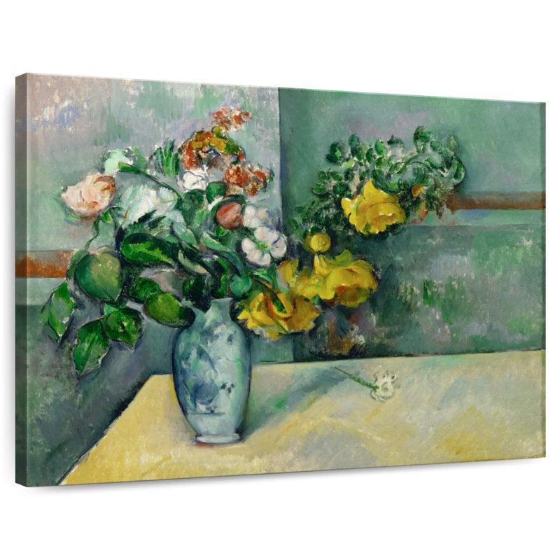 Nature morte dans un vase, H 12 po x l 15 po