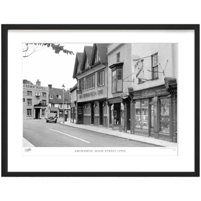 Farnborough, The Town Hall 1923 by Francis Frith - Single Picture Frame Print