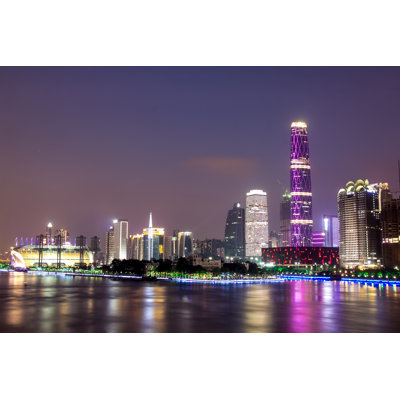 City - Wrapped Canvas Print