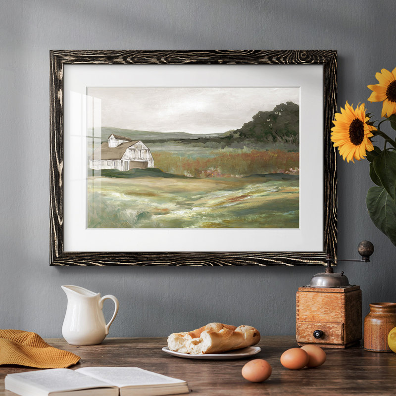 Après-midi à la ferme, impression sur papier, Noir