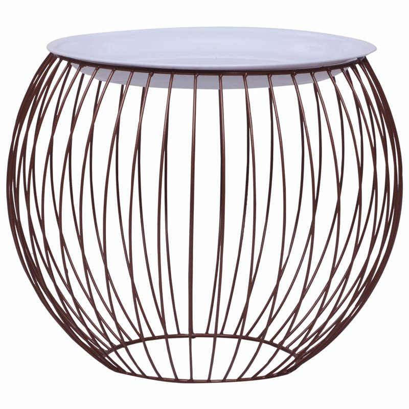Table basse simple avec rangement Swindell, H 13 po x l 16,1 po x P 16,1 po