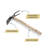 Hoe Garden Tool - 18” Double-Sided Carbon Steel Garden Hoe and 2-Prong Cultivator - Multipurpose Tiller, Seeding, Planting and Weeding Tool - Hand Gardening Tools by Kings County Tools