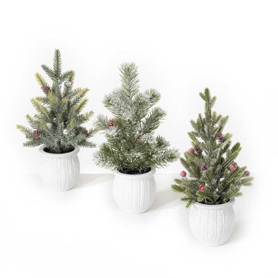Arbre de Noël pin vert Cachemire Lhea