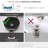 Stylish Élan Pop-Up Bathroom Sink Without Overflow-94400080