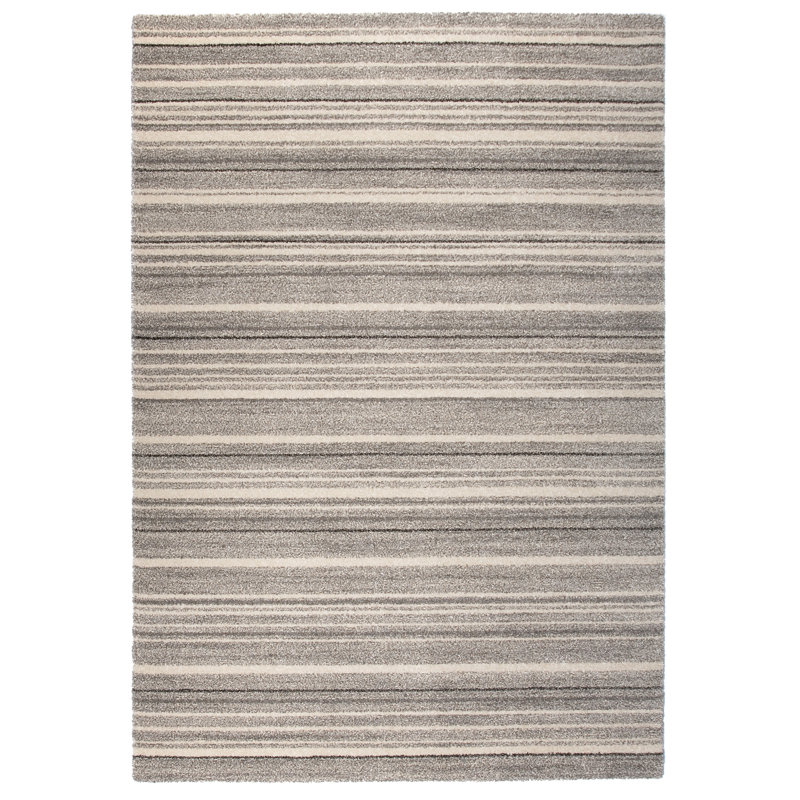 Tapis gris/beige zone Market, Rectangle 5 pi 3 po x 7 pi 7 po