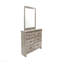 Commode en chêne gris