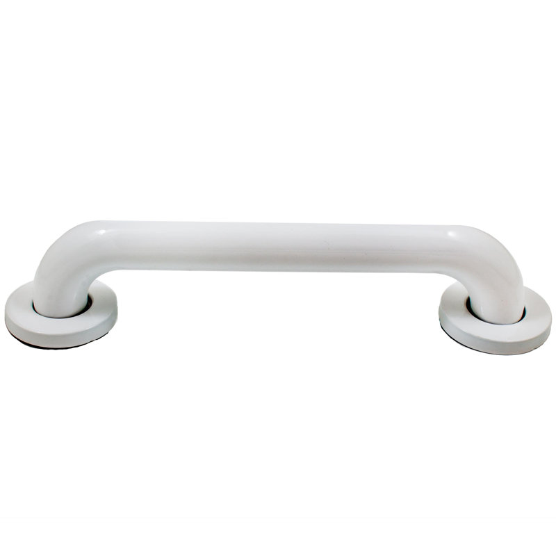 Barre d'appui, diamètre de 1-1 / 2 po, dégagement du mur de 1-1 / 2 po, vis dissimulées, quincaillerie By Stone Harbor, Blanc