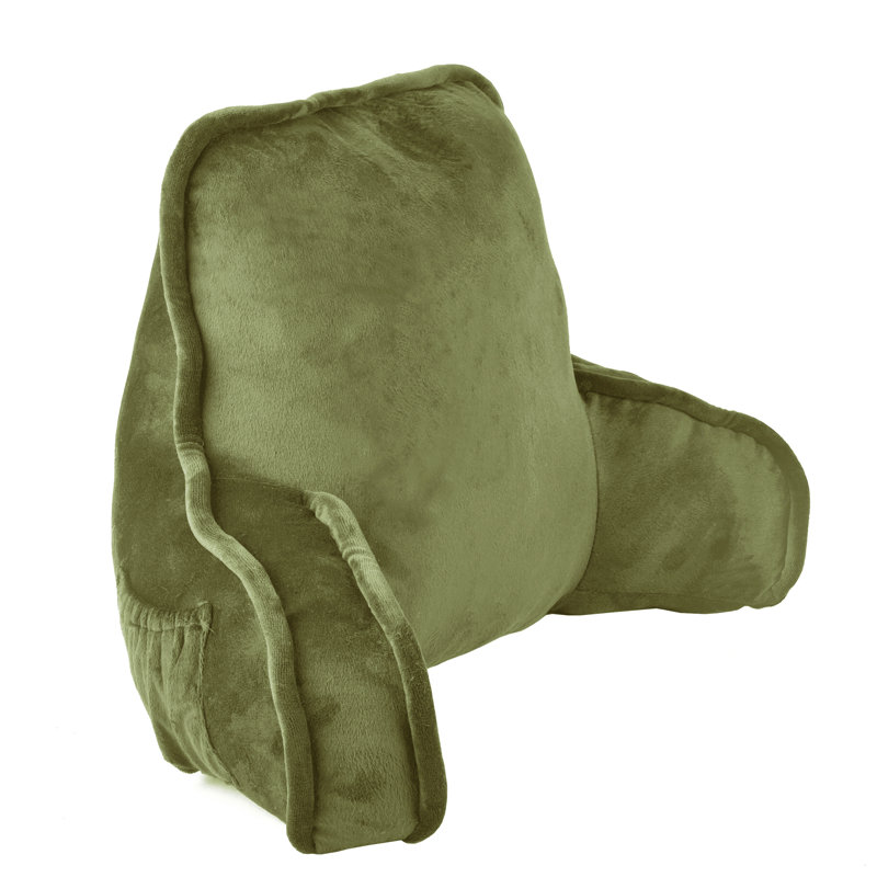 Supersoft Bedrest Pillow Cover & Insert, Sage