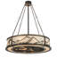 Mountain Range Downrod Ceiling Fan