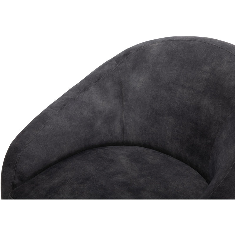 Conan Accent Chair, Hatcher Gray Polyester