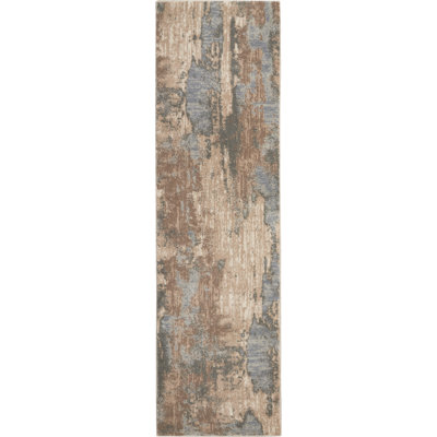 Tapis gris / beige Ryanne