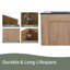Meuble-lavabo mural 30 po avec lavabo en céramique et tablette ouverte réglable-1773081244