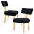 Solid Wood Upholstered Dining Chairs-506751935