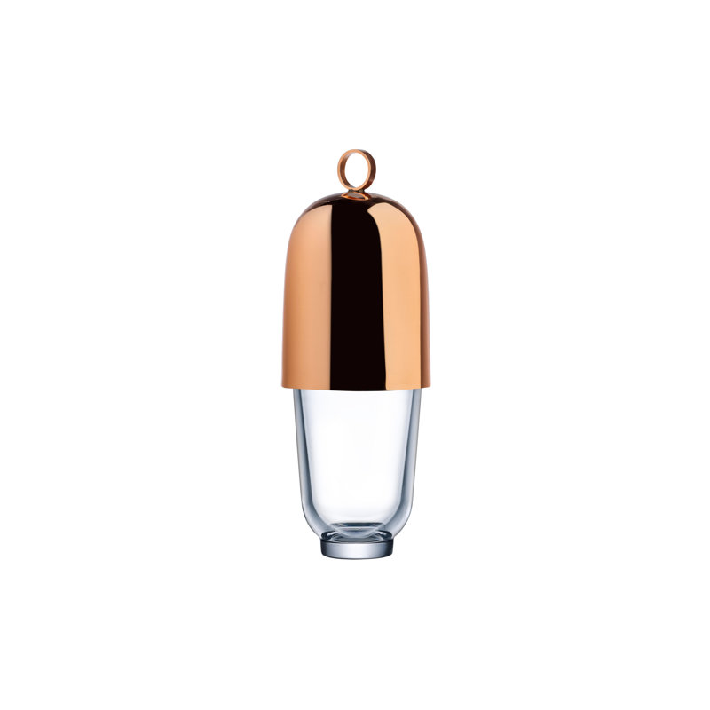 Shaker Nude Hepburn avec plateau en métal