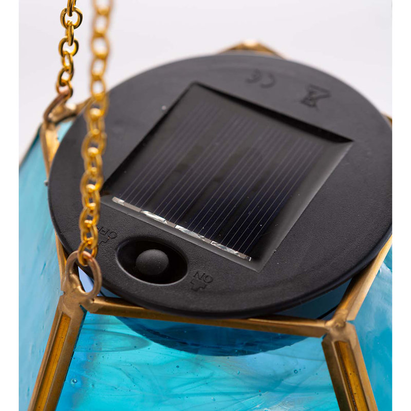 Luminaire suspendu d'extérieur à énergie solaire 25 po