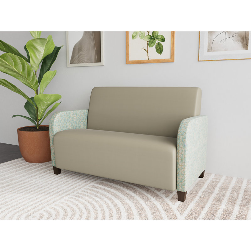 Siena Lounge Reception Loveseat, Mocha, Sentry Watchtower/Kaleidoscope Foam