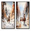 «Cowboy On The Trail», 2 pièces sur toile-612990989-612990977
