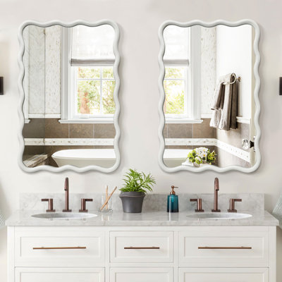 Chepachet Solid Wood Rectangle Mirror