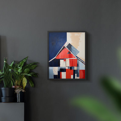 LANDSCAPES Series CXVII  -Premium Framed Print -Ready to Hang - No Nails Required