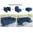 Zendajas 7 - Piece Modular U-Shape Sectional Sofa with Ottoman-1102472090