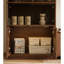 Armoire d'appoint au sol en verre simple