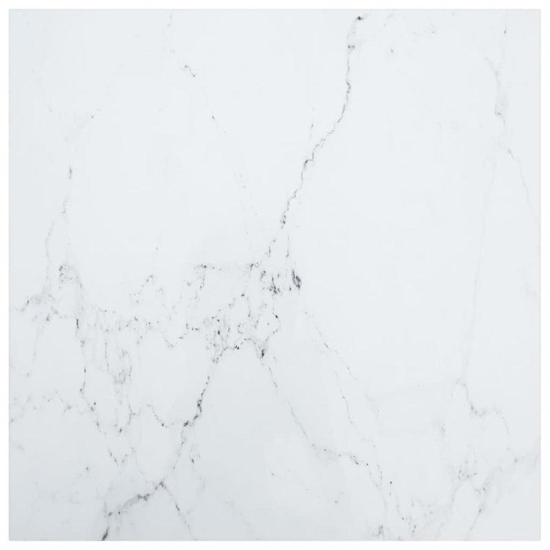 Gaius Square Table Top, White, 0.6cm H x 70cm W x 70cm D