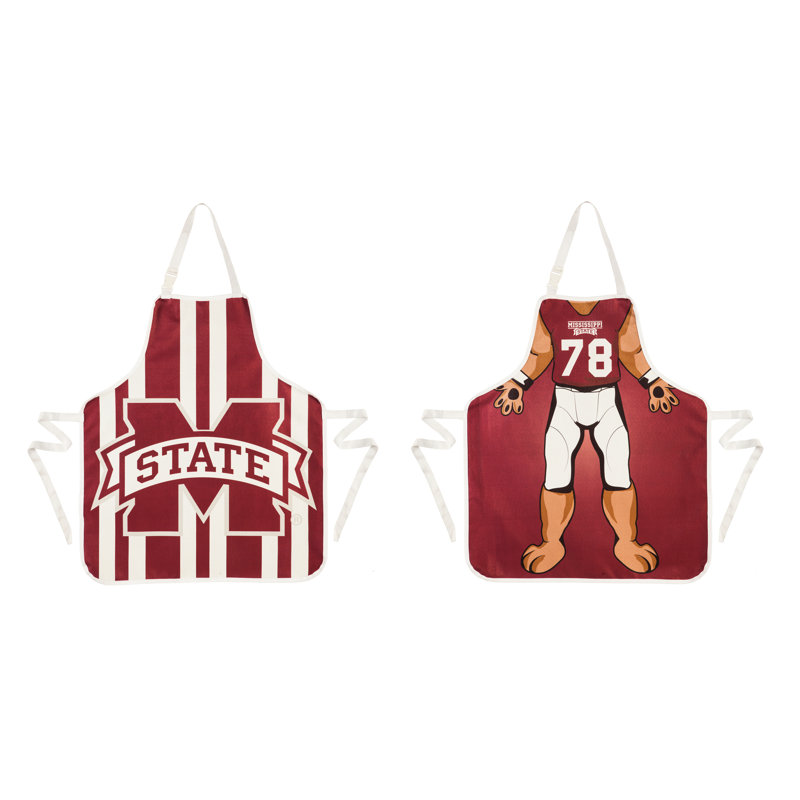 No Pattern Bib Apron, Mississippi State University