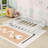 Queen Wood Floor Bed With Fence-499860948