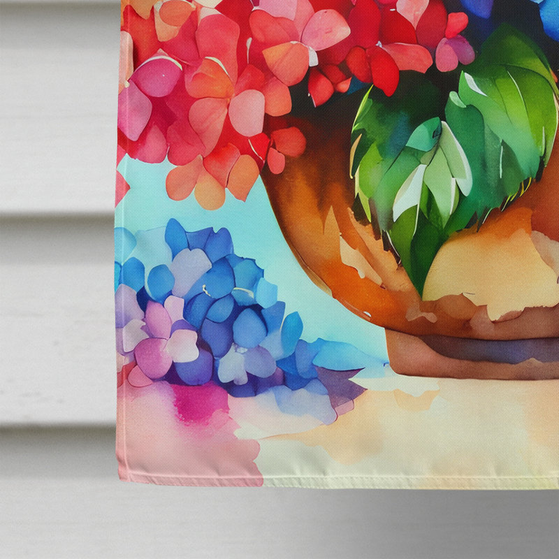 Double Sided 40 in. H x 28 in. W Polyester House Flag