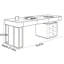 Bureau d'étude de luxe de style italien-130174138