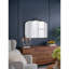 Console de 40 po x 31 po à conception arquée et miroir de style classique pour salle de bain-1082320189