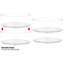 Bac de rangement rond 2PK