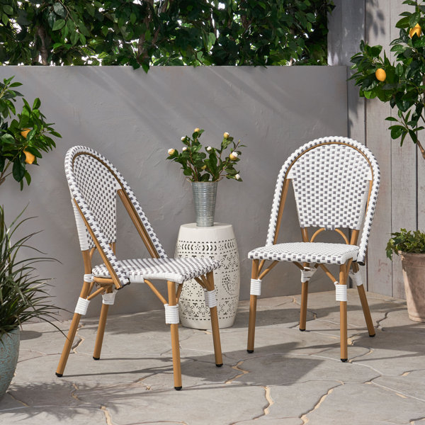 ambriz stacking wicker chair
