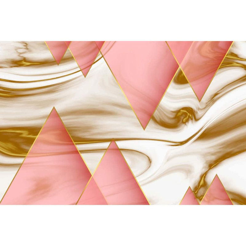Peel & Stick Geometric Border, 100" L x 144" W