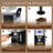 1&2 Cups Semi-automatic Espresso Machine with 20bar High-pressure Extraction & Steam Milk Foam, 1.2 L Water Tank And Pcb Electronic Temperature Control
