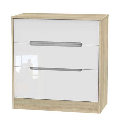 Fully Assembled Vernon 3 Drawer Chest