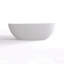 66.9 Inch Freestanding Solid Surface Soaking Bathtub