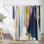 Abstract Shower Curtain Somber by PI Creative Art