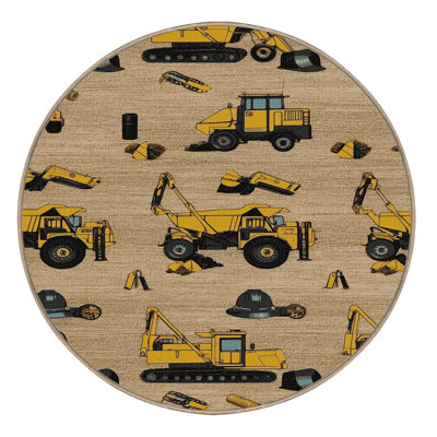 Tapis beige lavable à la machine