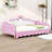 Extendable Twin Daybed with Headboard and LED Frame in Solid MDF-667741945