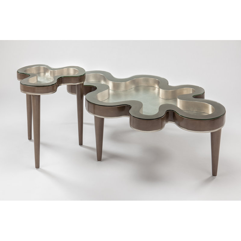 Glass Top Single Coffee Table