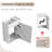 16" Single Bathroom Vanity With Ceramic Top